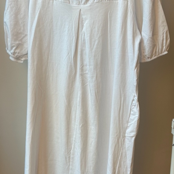 NWT White Zara Dress - Size Medium 100% cotton - Picture 3 of 7